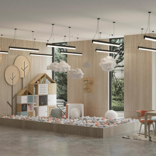 Lampa wisząca LED Sigi czarna Yaskr | Nowoczesny design
