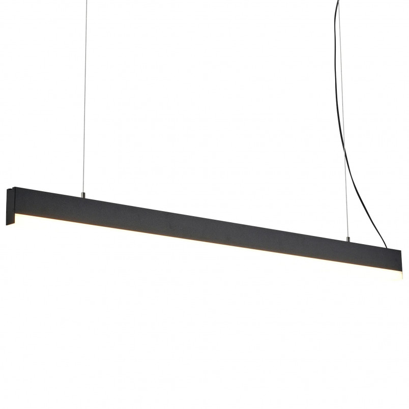 Lampa wisząca LED Sigi czarna Yaskr | Nowoczesny design