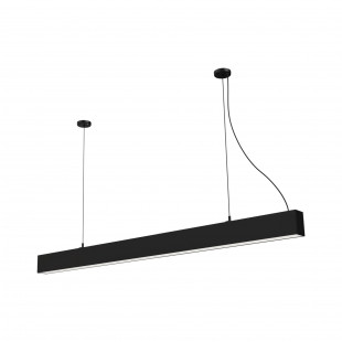 Lampa Wisząca LED Sigi Czarna Yaskr | 120cm