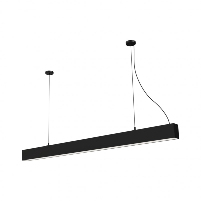 Lampa Wisząca LED Sigi Czarna Yaskr | 120cm