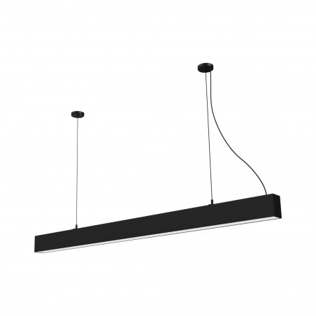 Lampa Wisząca LED Sigi Czarna Yaskr | 120cm