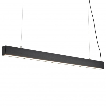 Lampa Wisząca LED Sigi Czarna Yaskr | 120cm