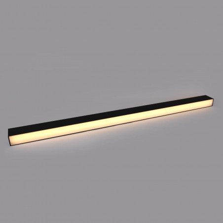 Lampa Wisząca LED Sigi Czarna Yaskr | 120cm