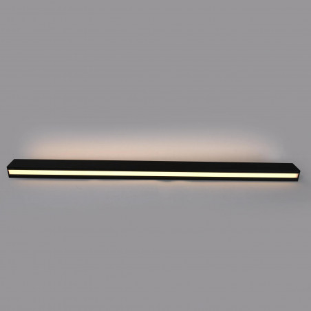 Lampa Wisząca LED Sigi Czarna Yaskr | 120cm