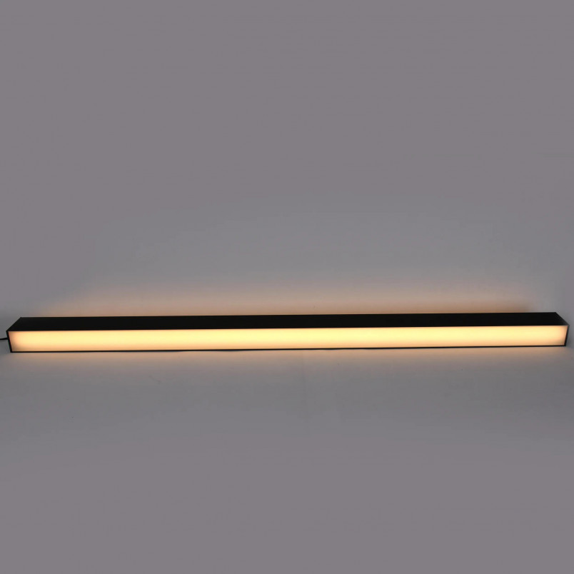 Lampa Wisząca LED Sigi Czarna Yaskr | 120cm