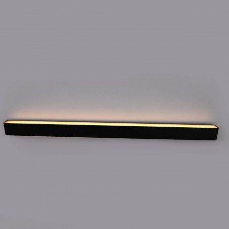 Lampa Wisząca LED Sigi Czarna Yaskr | 120cm