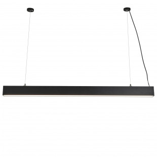 Lampa Wisząca LED Sigi Czarna Yaskr | 120cm