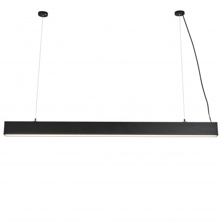 Lampa Wisząca LED Sigi Czarna Yaskr | 120cm