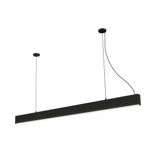 Lampa wisząca LED Sigi czarna Yaskr | 120cm | Minimalizm