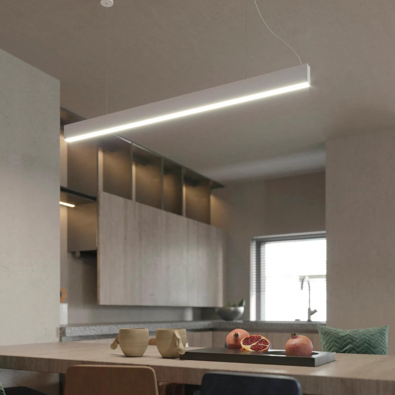 Lampa wisząca LED Yaskr Sigi - nowoczesny design, 120cm