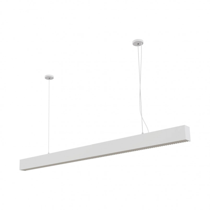 Lampa wisząca LED Yaskr Sigi | Biała, 120cm | Regulacja barwy