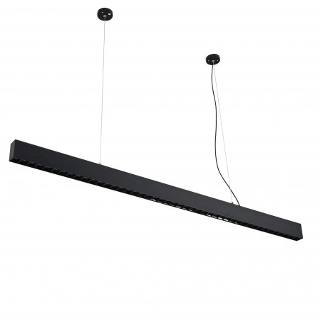 Lampa wisząca Sigi LED czarna Yaskr | 120cm