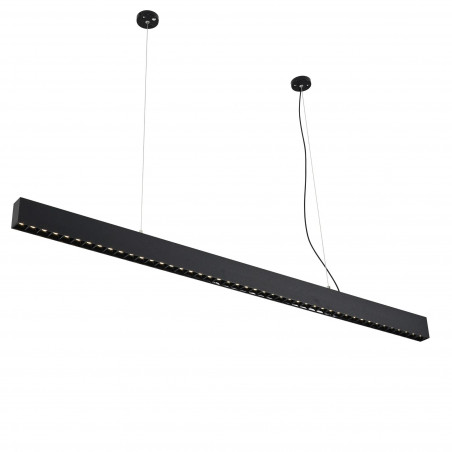 Lampa wisząca Sigi LED czarna Yaskr | 120cm