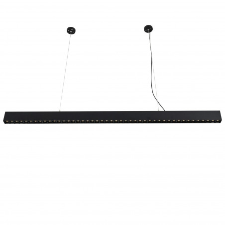 Lampa wisząca Sigi LED czarna Yaskr | 120cm
