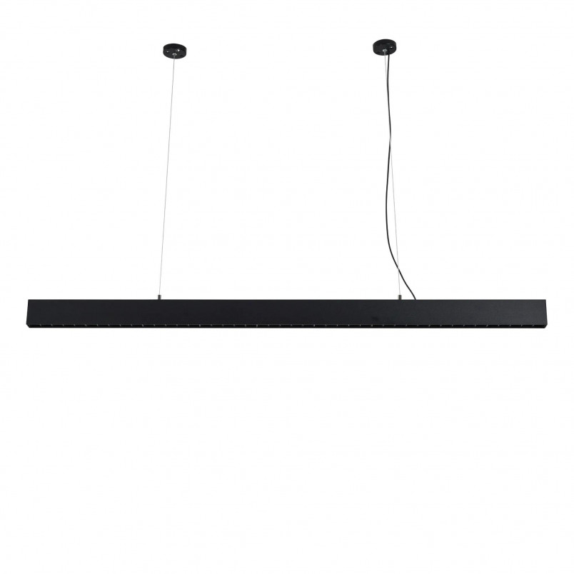 Lampa wisząca Sigi LED czarna Yaskr | 120cm