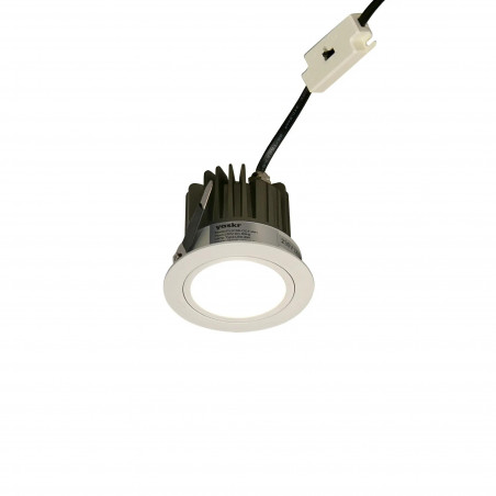 Lampa podtynkowa LED Yaskr | Downlight łazienkowy IP54