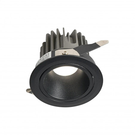 Lampa podtynkowa LED Yaskr Pik | Czarna, IP54, 8W