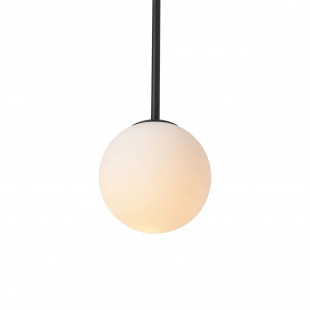 Lampa Wisząca Bolti - Szkło, Kula, Yaskr | Biały/Czarny