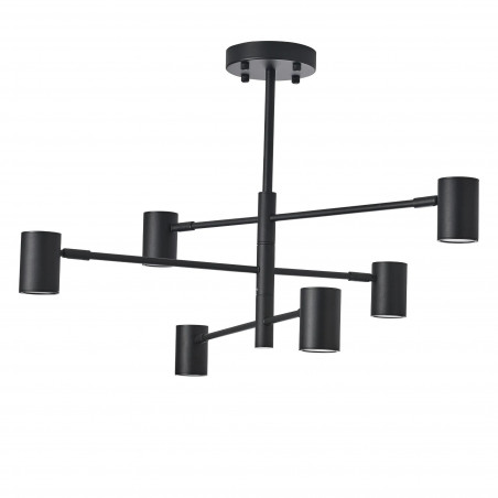 Lampa wisząca Noe czarna Yaskr | Minimalistyczny design