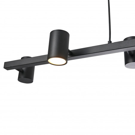 Lampa wisząca Noe czarna Yaskr | Nowoczesny design