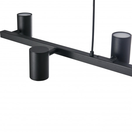 Lampa wisząca Noe czarna Yaskr | Nowoczesny design