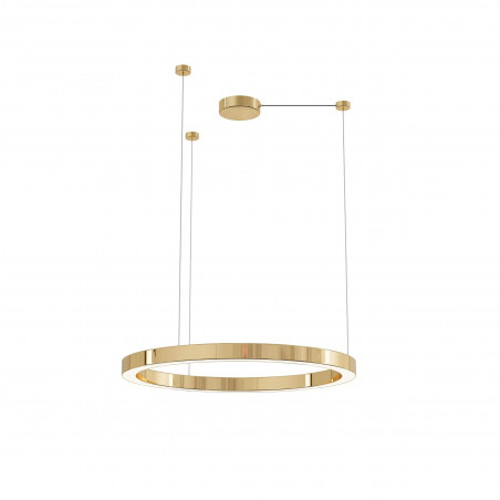 Lampa wisząca Aurum LED 80cm złota Yaskr | Nowoczesny Design