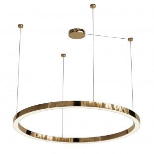 Lampa Wisząca Ring Aurum LED 120cm Złota | Yaskr