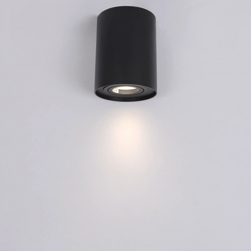 Lampa spot Leila czarna Yaskr - nowoczesny design