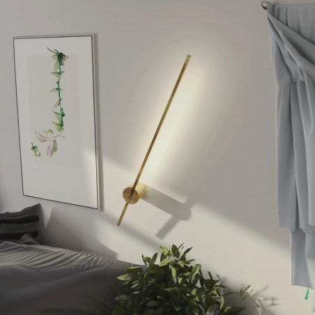 Kinkiet Yaskr Chloe: Złoty, Obrotowy, IP44 | Sklep Lamp