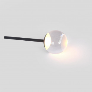Lampa wisząca kula czarna Yaskr | Nowoczesny design LED