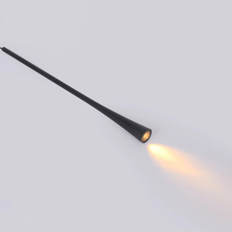Lampa wisząca Elysia czarna Yaskr | Minimalistyczny design