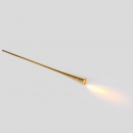 Lampa wisząca Elysia złota Yaskr | Oświetlenie Glamour