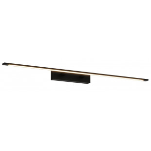 Kinkiet Łazienkowy LED Yaskr | Czarny Mat | 96cm