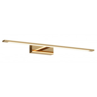 Kinkiet Łazienkowy Yaskr Złoty LED | Elgidia 62cm