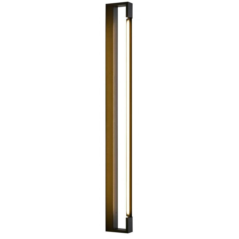Kinkiet LED do łazni Yaskr Flexia | Czarny mat, 90cm