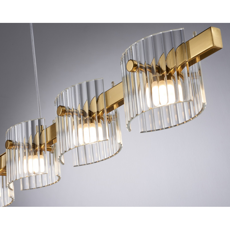 Lampa wisząca szklana Baccio LED 120cm - Step In Design