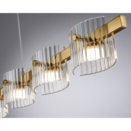 Lampa wisząca szklana Baccio LED 120cm - Step In Design