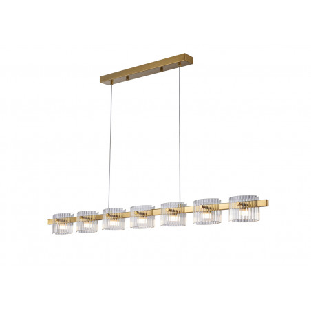 Lampa wisząca szklana Baccio LED 120cm - Step In Design