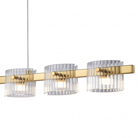 Lampa wisząca szklana Baccio LED 120cm - Step In Design