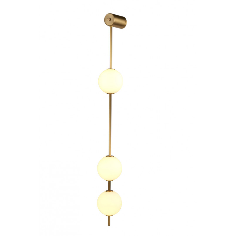 Kinkiet Berry LED biało-złoty | Step Into Design - Nowoczesne oświetlenie