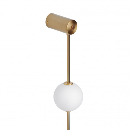 Kinkiet Berry LED biało-złoty | Step Into Design - Nowoczesne oświetlenie