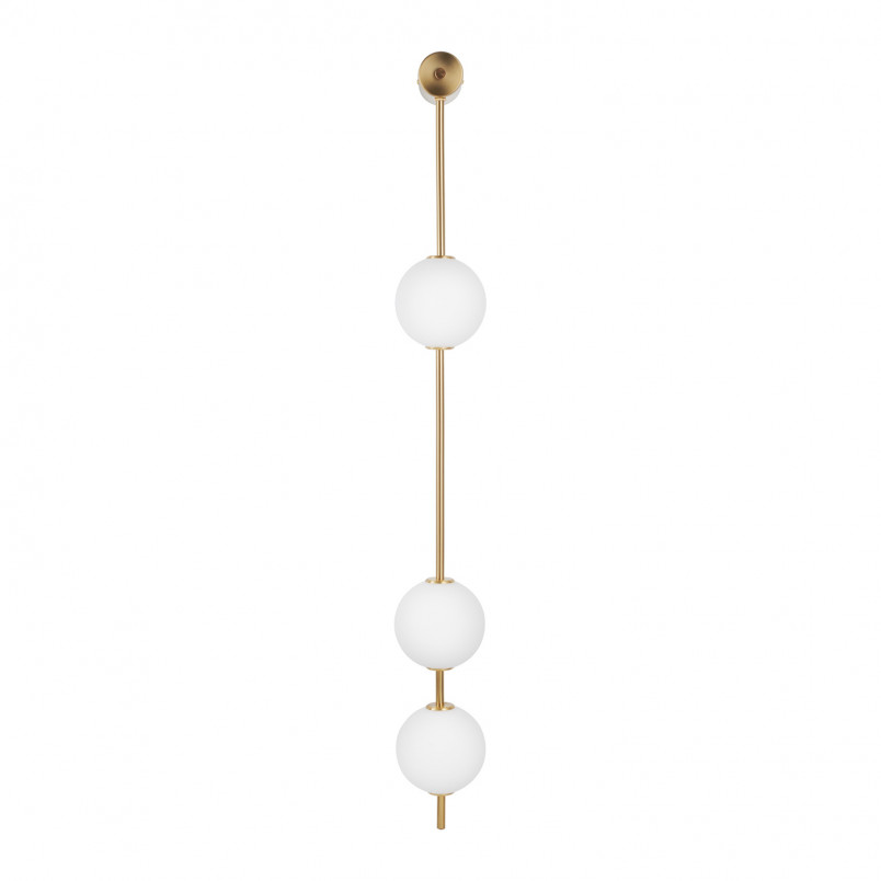 Kinkiet Berry LED biało-złoty | Step Into Design - Nowoczesne oświetlenie