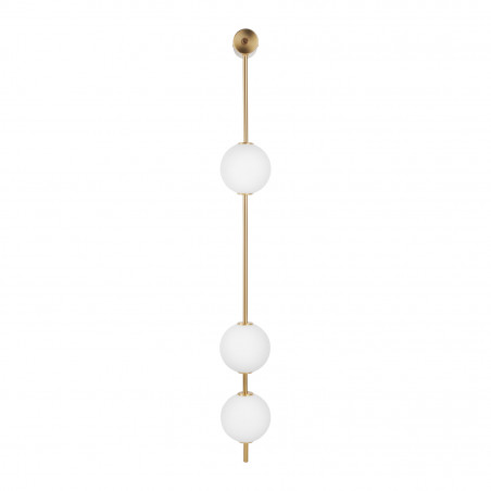 Kinkiet Berry LED biało-złoty | Step Into Design - Nowoczesne oświetlenie