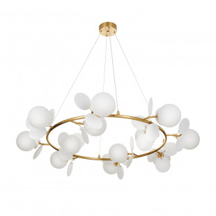 Lampa wisząca Chic biało-złota | Step Into Design