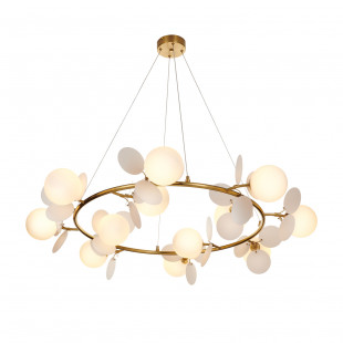 Lampa wisząca Chic biało-złota | Step Into Design