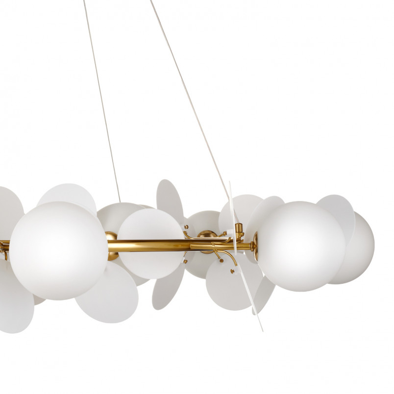 Lampa wisząca Chic biało-złota | Step Into Design