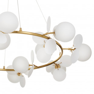Lampa wisząca Chic biało-złota | Step Into Design