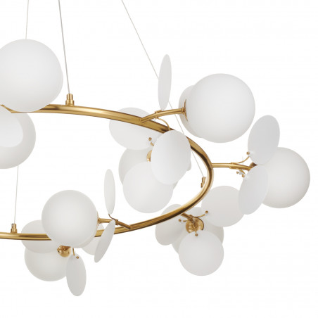 Lampa wisząca Chic biało-złota | Step Into Design