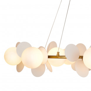 Lampa wisząca Chic biało-złota | Step Into Design