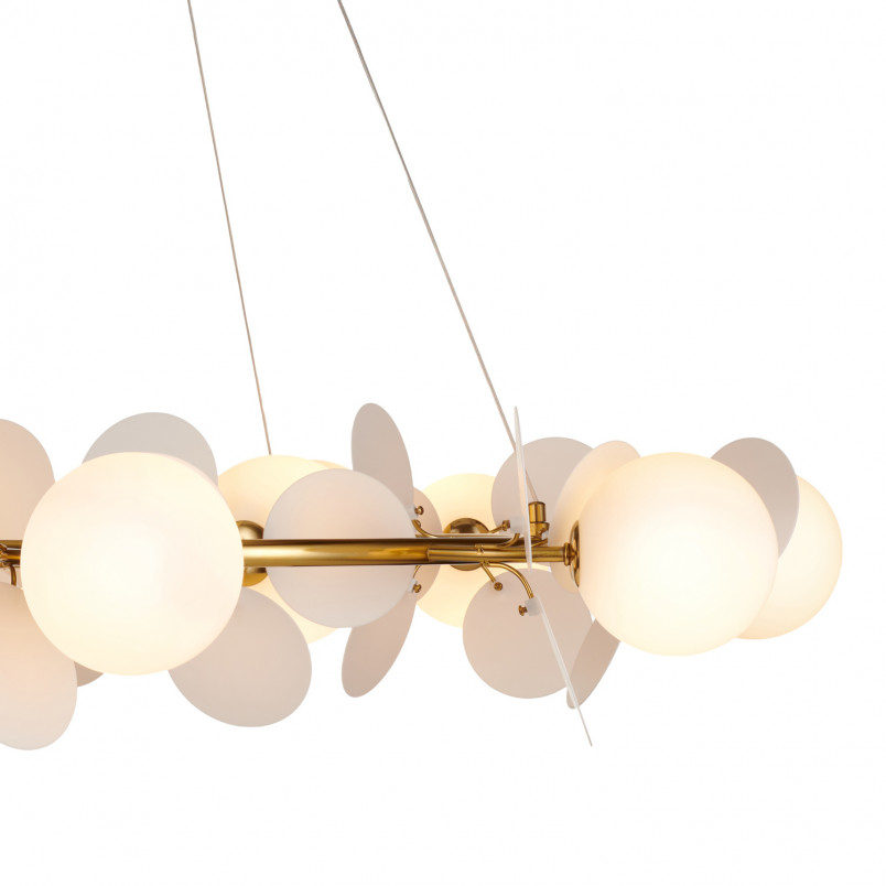 Lampa wisząca Chic biało-złota | Step Into Design